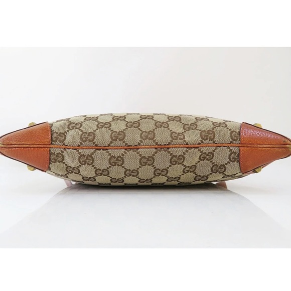 Authenticated Gucci Nailhead Abbey Messenger Shoulder Bag Crossbody Tote Bag - Picture 8 of 15